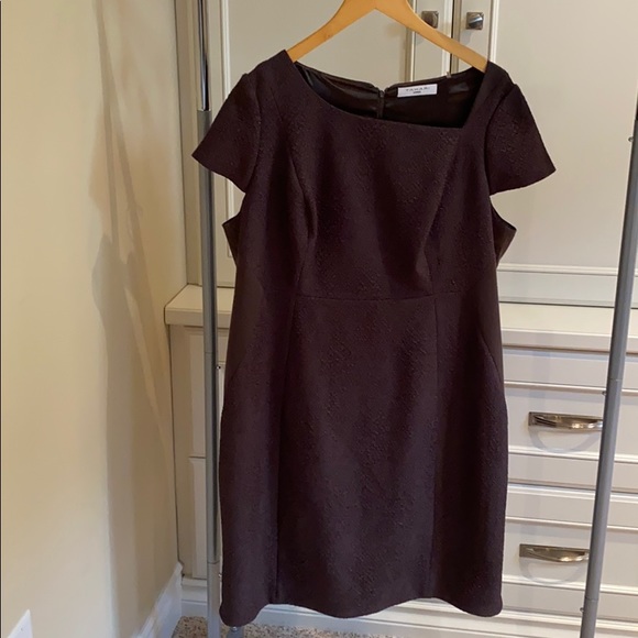 Tahari Brown Dress - Picture 6 of 14